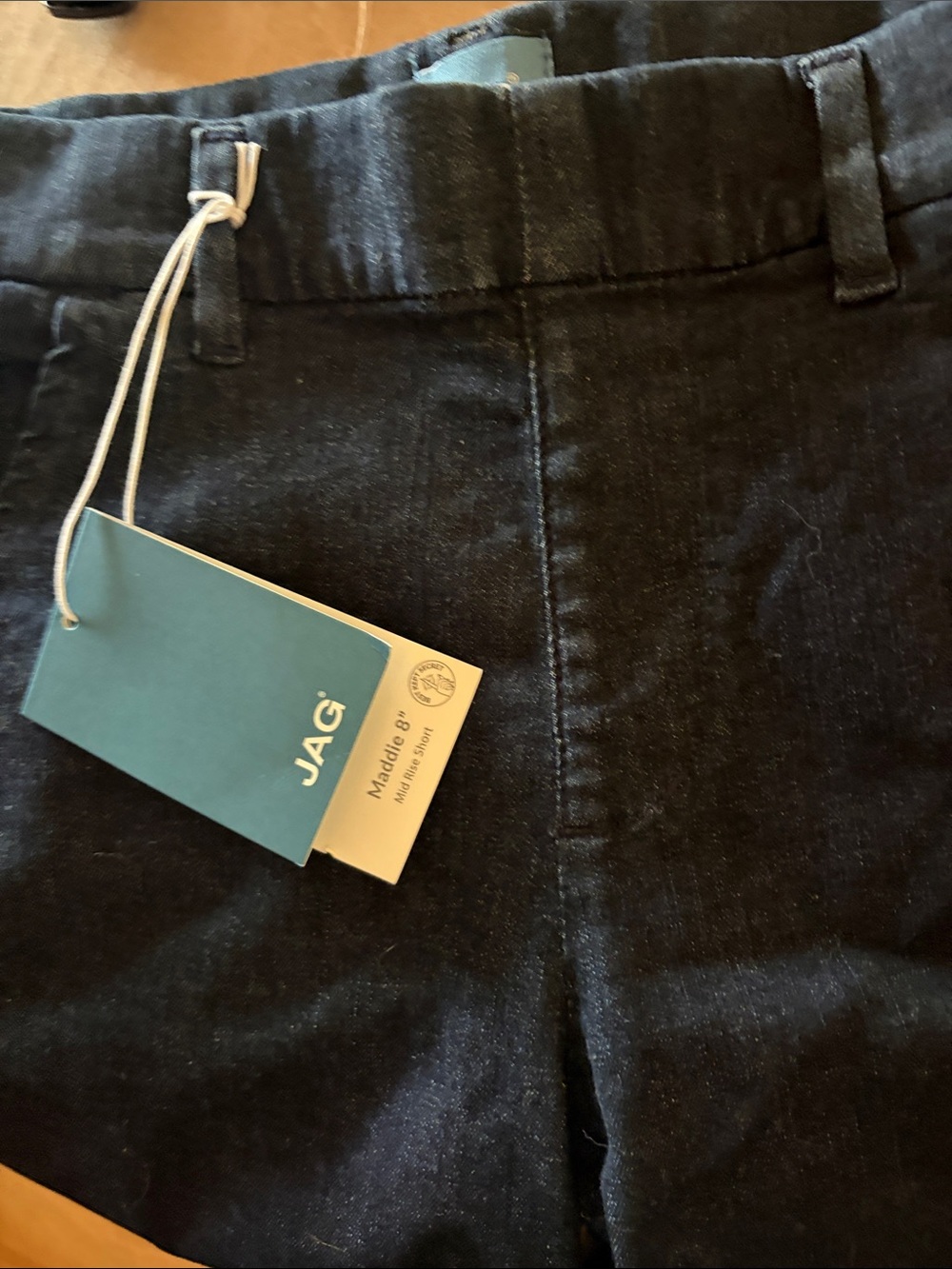 Jag Jeans Dark Navy womens Jean Shorts - Picture 3 of 4